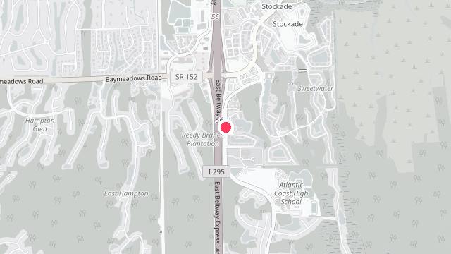 Map showing the office location of Florida Homes Realty & Mortgage Property Management