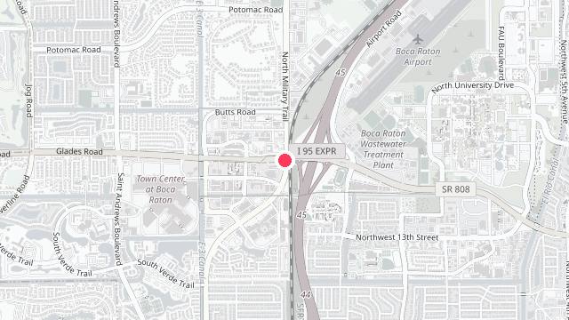 Map showing the office location of Florida Property Management Services
