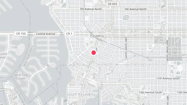 Map showing the office location of Forever Florida Property Management