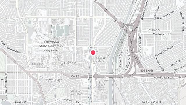 Map showing the office location of Foundation Property Management