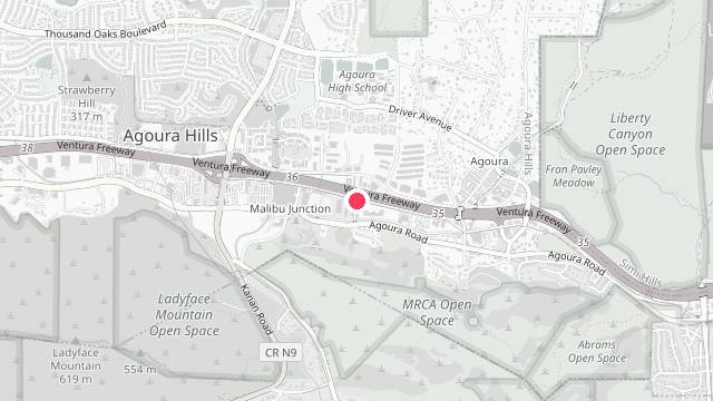 Map showing the office location of Freeman Property Management Group