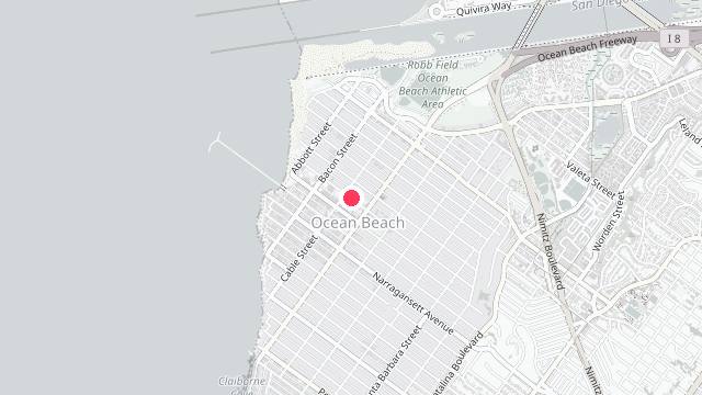 Map showing the office location of Gemstone Property Management