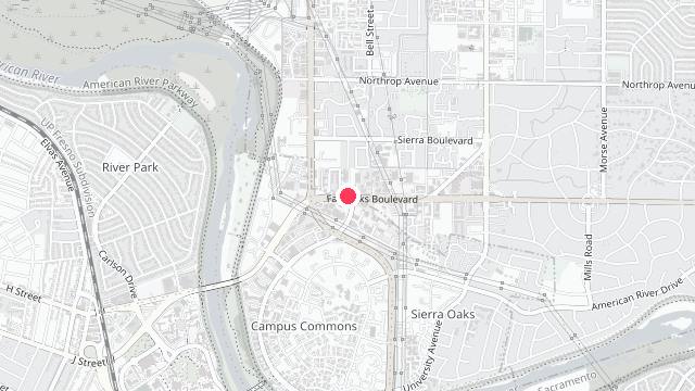 Map showing the office location of Gianulias Property Management