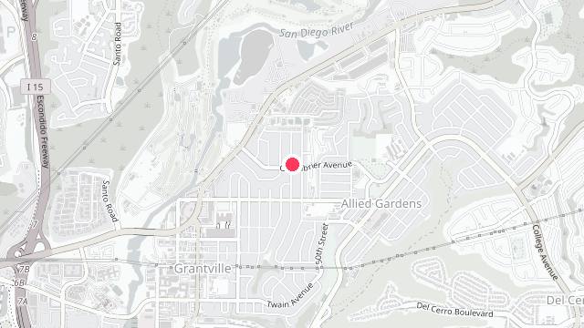 Map showing the office location of Glow Property Management