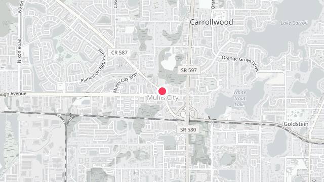Map showing the office location of Greenacre Properties Inc.