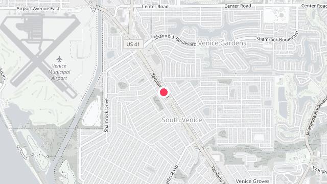 Map showing the office location of Gulf Coast Property Management Group
