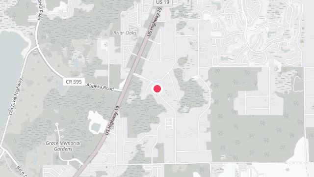 Map showing the office location of Gulf Coast Rentals & Property Management