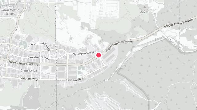 Map showing the office location of Halcyon Real Estate Property Management