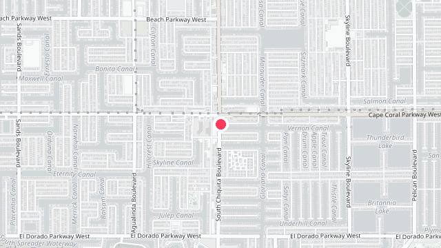 Map showing the office location of Harbour Shores Realty & Property Management