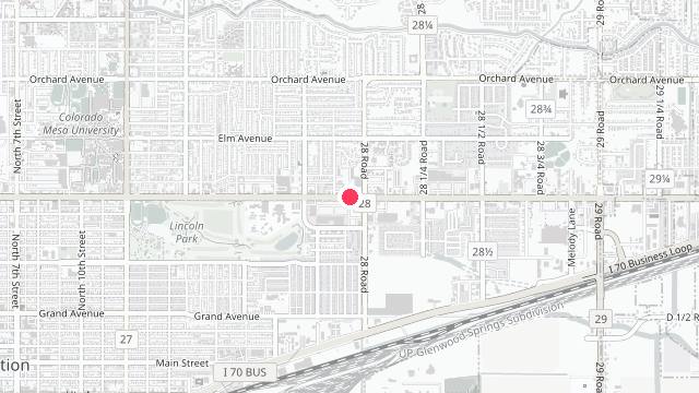 Map showing the office location of Heritage Property Management