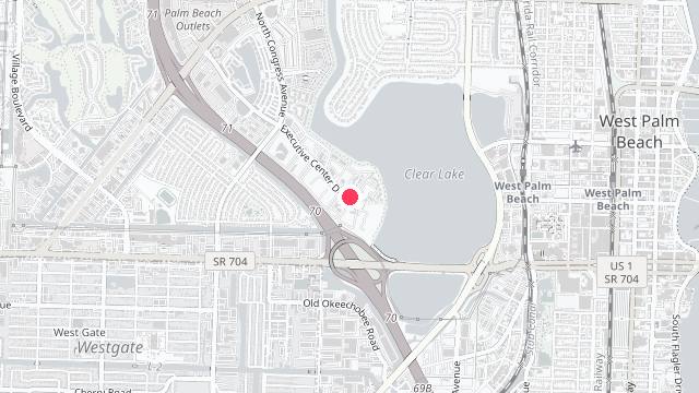 Map showing the office location of Hg Property Management and Real Estate Services