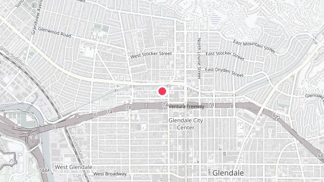 Map showing the office location of Hollymont Property Management