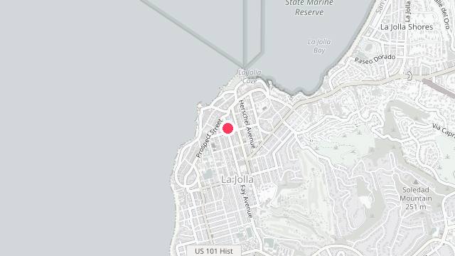 Map showing the office location of Iconic Property Management