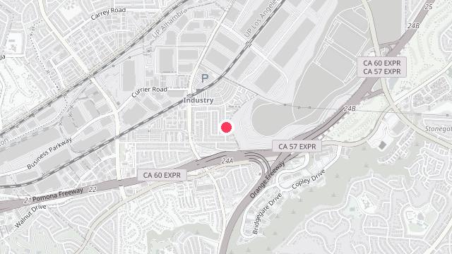Map showing the office location of Ideal Property Management