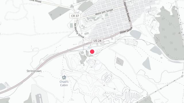 Map showing the office location of Independence Realty and Property Management