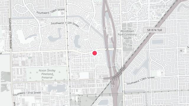 Map showing the office location of Islandia Property Management and Brokerage