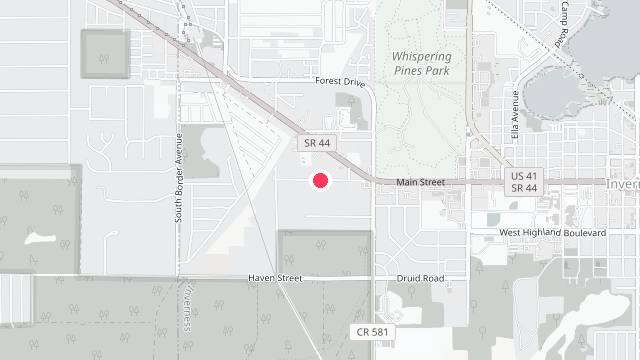 Map showing the office location of J W Morton Property Management