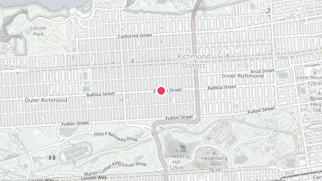 Map showing the office location of Jackson Group Property Management