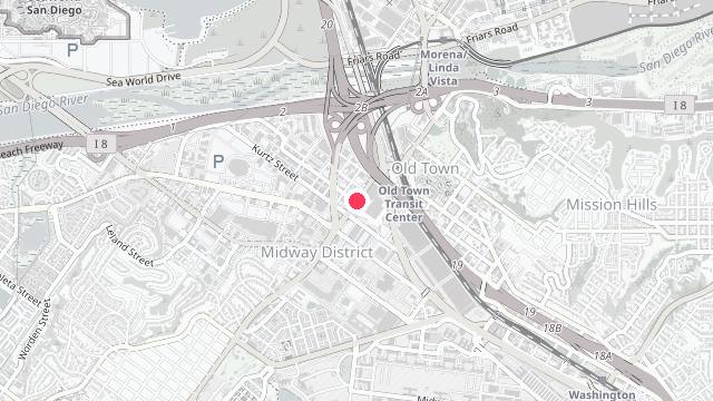 Map showing the office location of Jm Property Management