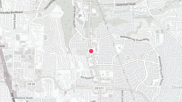 Map showing the office location of Johnston Property Management