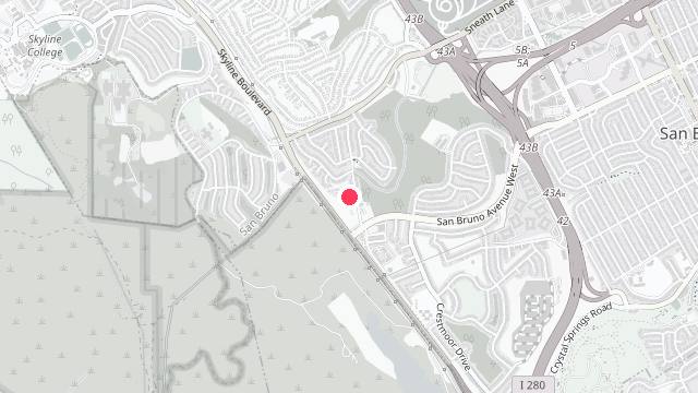 Map showing the office location of Kayed Property Management
