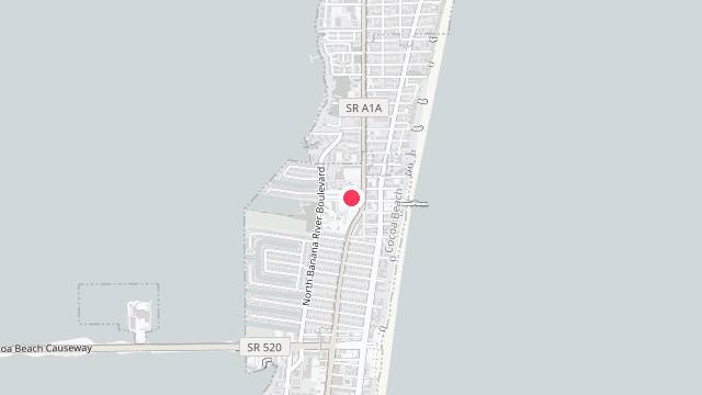 Map showing the office location of Keys Property Management Enterprise