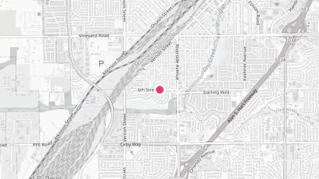 Map showing the office location of Kimbriel Realty & Property Management