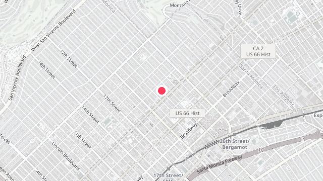 Map showing the office location of La's Best Property Management