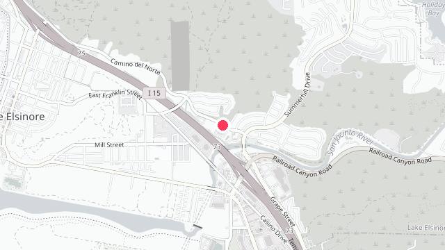 Map showing the office location of Laguna Property Management