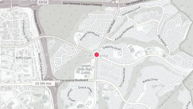 Map showing the office location of Lamden Property Management