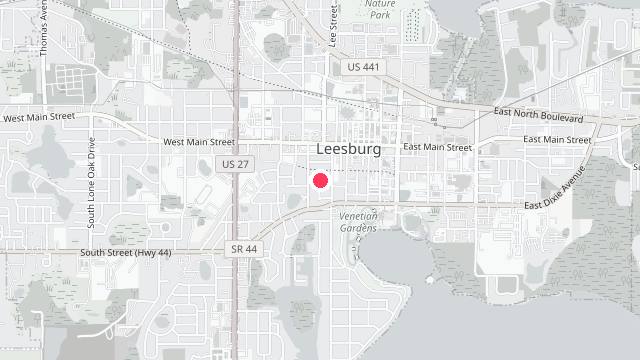Map showing the office location of Leesburg for Rent Property Management