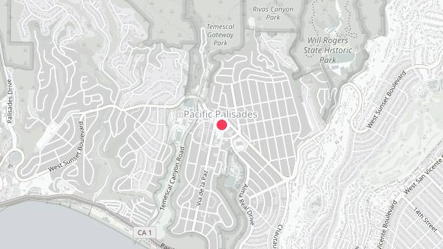 Map showing the office location of Lighthouse Property Management