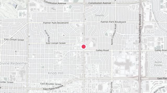 Map showing the office location of Livingood Property Management
