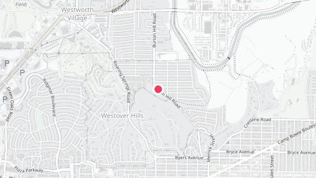 Map showing the office location of Locke Property Management