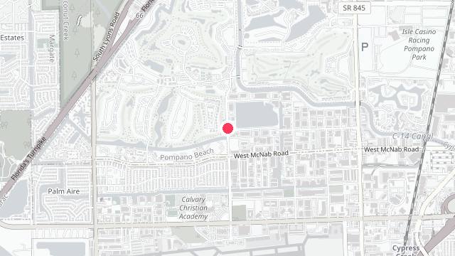 Map showing the office location of M & M Property Management Group
