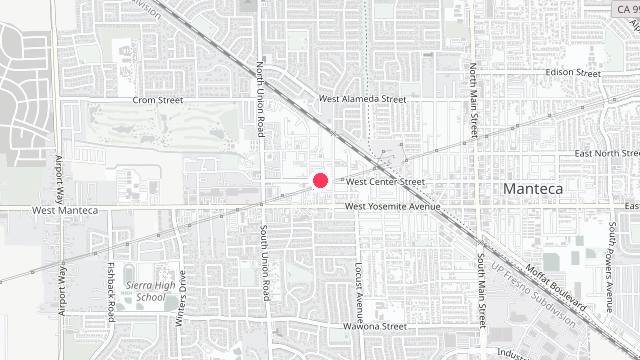 Map showing the office location of M & S Property Management