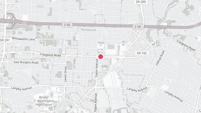 Map showing the office location of Main Street Property Management Group
