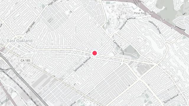 Map showing the office location of Maisel Property Management
