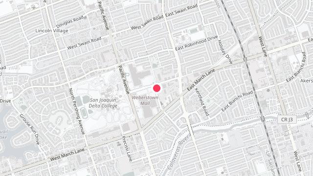 Map showing the office location of Majestic Property Management
