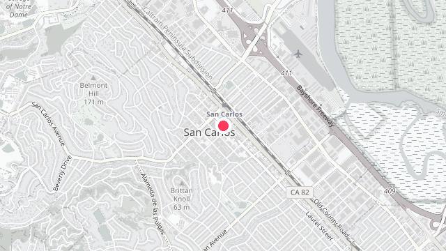 Map showing the office location of Max Property Management