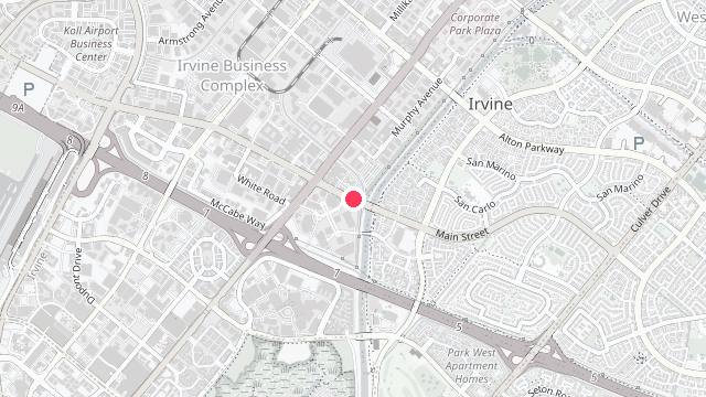 Map showing the office location of Mcsen Property Management