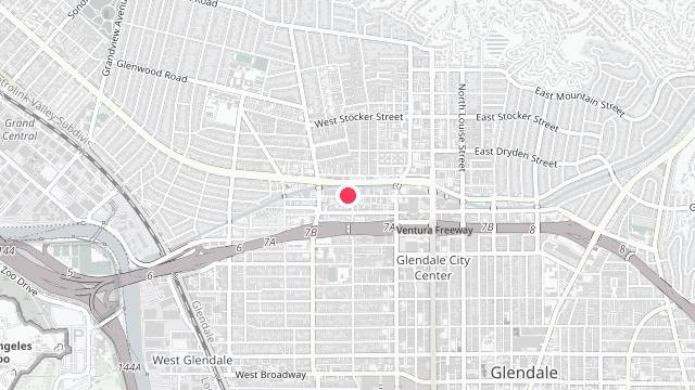 Map showing the office location of Michael Daniel Property Management