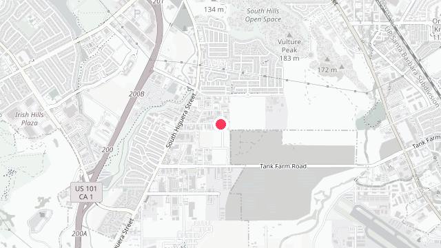 Map showing the office location of Mid State Property Management
