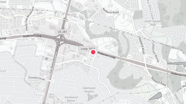 Map showing the office location of Military City Property Management