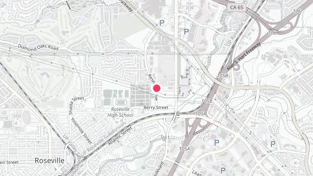 Map showing the office location of Miller Property Management