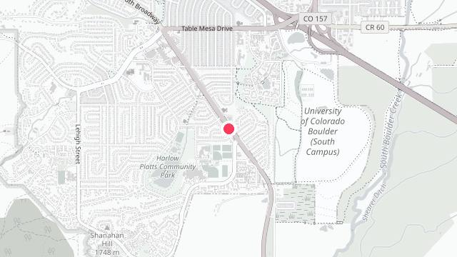Map showing the office location of Mock Property Management