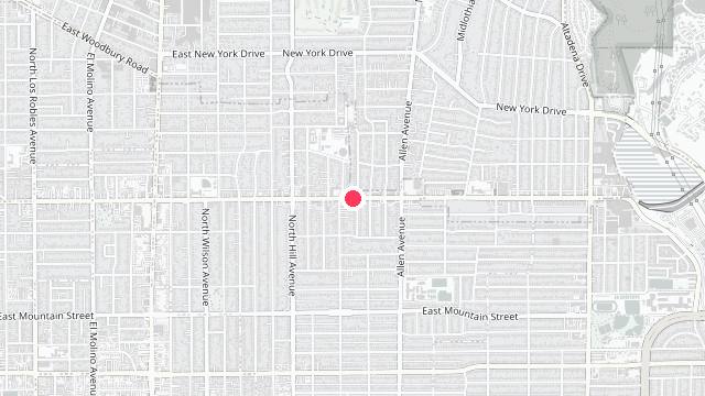 Map showing the office location of Moon Property Management