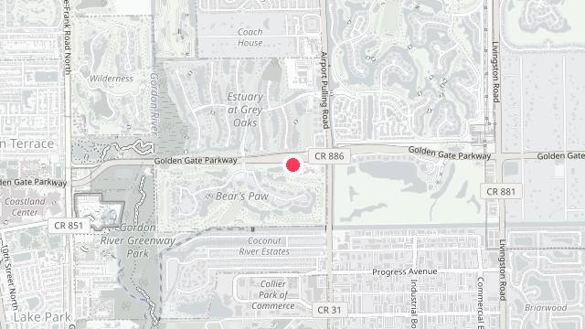 Map showing the office location of Morgan Property Management