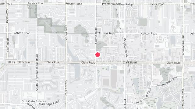 Map showing the office location of Mount Vernon Property Management
