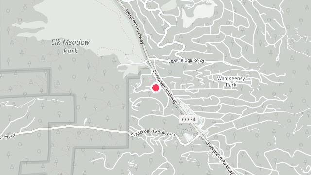 Map showing the office location of Mountain Haven Property Management Services